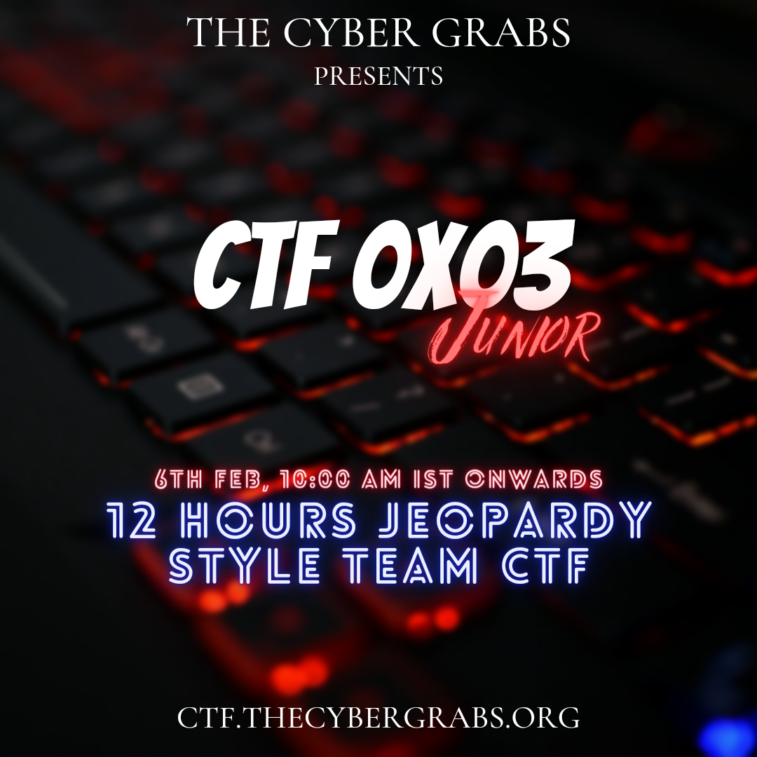 Cyber Grabs 0X03 Junior CTF image